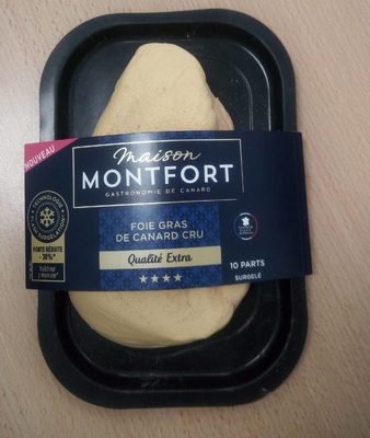 Foie gras de canard cru Extra surgelé