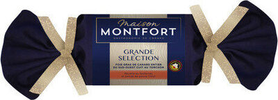 Maison montfort - grande selection foie gras de canard entier recette au sauternes et pincee de poivre de timut torchon 360g origi