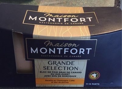 Bloc de foie gras de canard