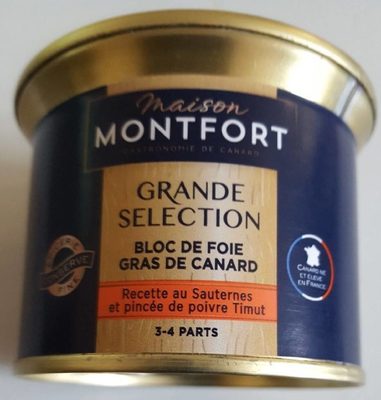 Grande sélection - Bloc de foie gras de canard