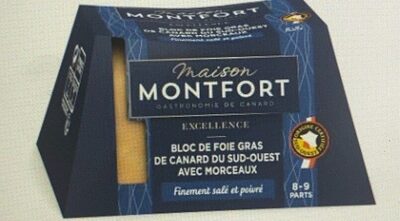 Bloc de foie gras de canard