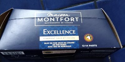 Bloc de Foie gras de canard du Sud-Ouest avec 30% de morceaux