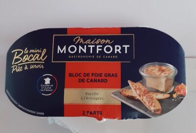 Bloc de foie gras de canard
