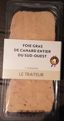 Foie gras de canard entier du sud-ouest