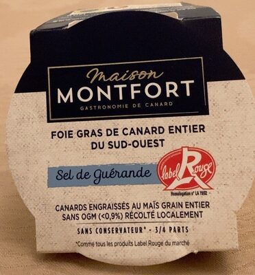Foie gras de canard entier du sud-ouest