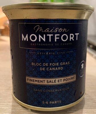 Bloc de foie gras de canard