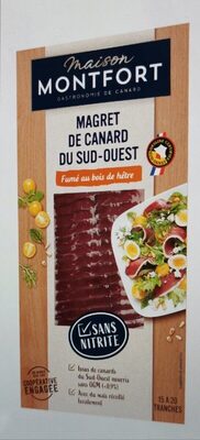 Magret canard du Sud-Ouest Fumé au bois de hêtre Montfort