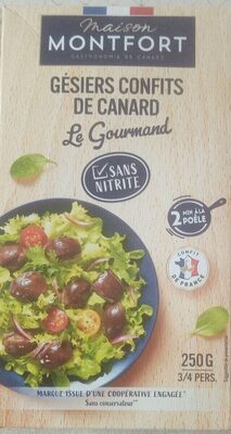 Gésiers confits de canard