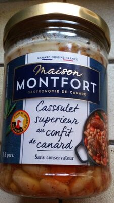 Cassoulet supérieur au confit de canard