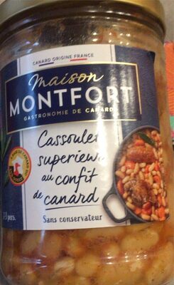 Cassoulet superieur au confit de canard