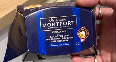 Bloc de foie gras de canard