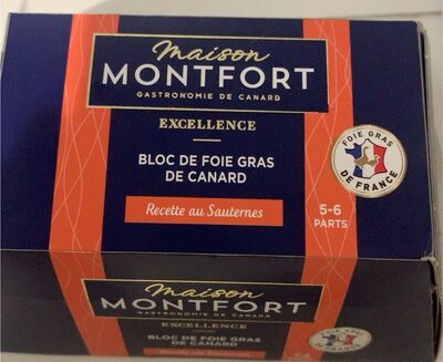 Bloc de foie gras de canard