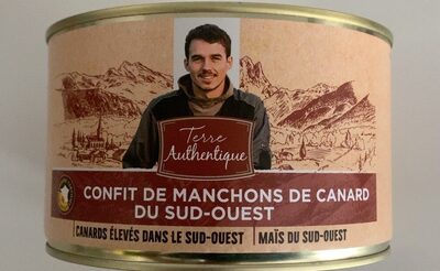 Confit de manchons de canard du sud-ouest
