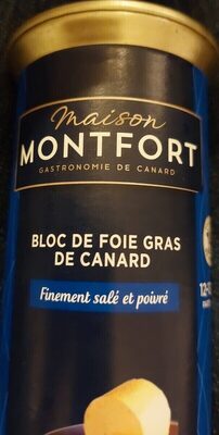 Bloc de foie gras de canard