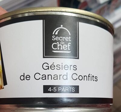 Gessiers de  canard confits