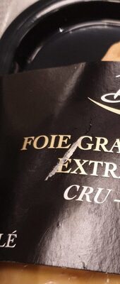 Foie gras front packaging