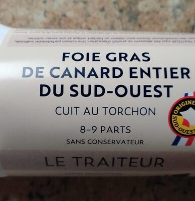 Foie gras de canard entier du sud-ouest