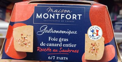 Foie gras de canard entier au Sauternes