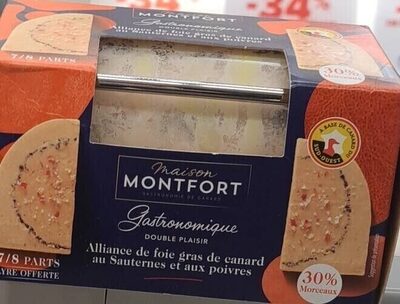 Alliance de foie gras de canard au Sauternes et au poivre