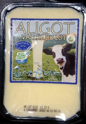 Aligot - Vallée du Lot front packaging