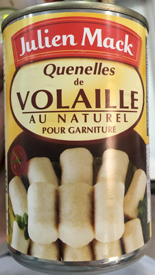 Quenelles de Volaille au naturel pour garniture
