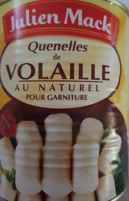 Quenelles de volaille pour garniture JULIEN MACK
