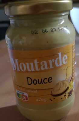 Moutarde douce front packaging