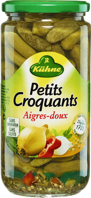 Cornichons aigres-doux Petits Croquants