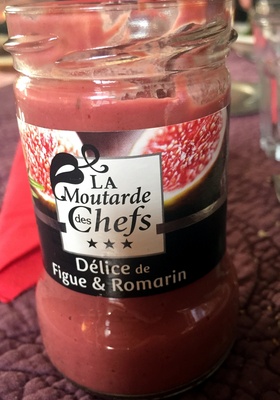 Moutarde figue & romarin