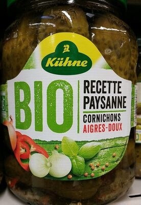 Cornichons front packaging