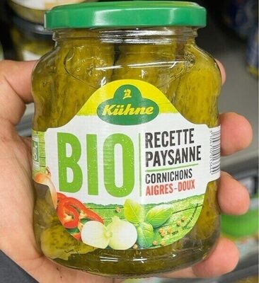 Cornichons aigres-doux