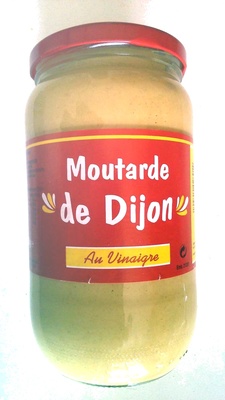 Moutarde de Dijon au vinaigre front packaging