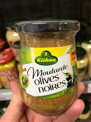 Moutarde olives noires