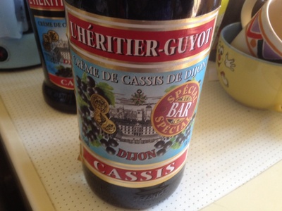 Crème de cassis de Dijon