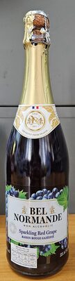 Sparkling Red Grape (Bel Normande Brand)
