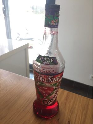 Sirop De Grenadine Vedrenne - 70CL