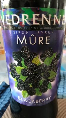 Sirop de mure
