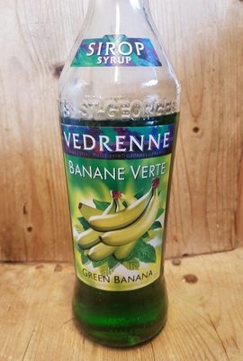 Sirop de banane verte