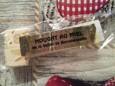 Nougat au miel de la vallée de Barcelonette