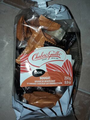 Nougat de montelimar lait orange front packaging