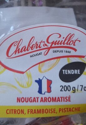 Nougat aromatisés