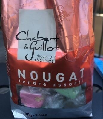 Nougat tendre assorti
