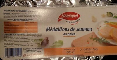 Médaillons De Saumon En Gelée