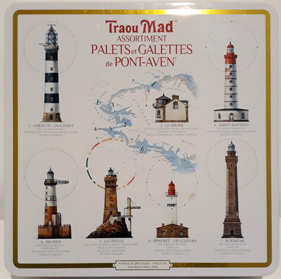 Assortiment palets et galettes de Pont-Aven