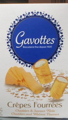 Apéricrêpes Cheddar Saveur Noix