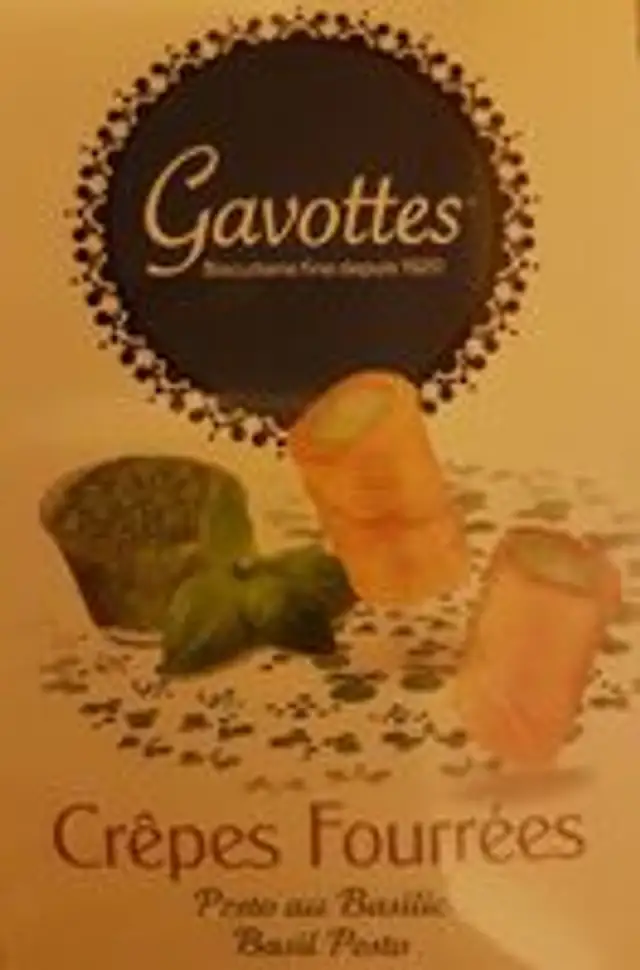 Crêpes Fourrées Pesto au Basilic