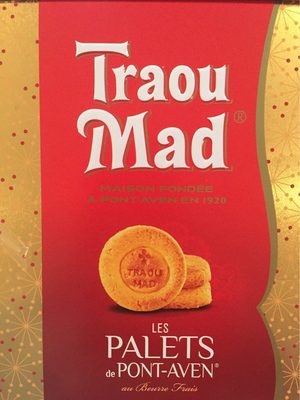 Biscuits palets de Pont Aven Traou Mad de Pont Aven