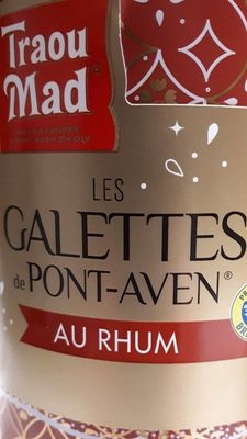 Les galettes de pont aven au rhum