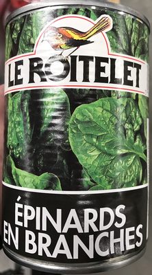 Epinards en branches