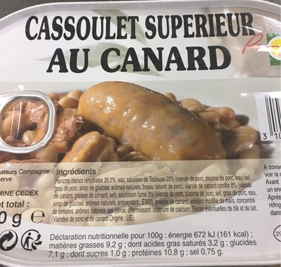 Cassoulet Supérieur au Canard